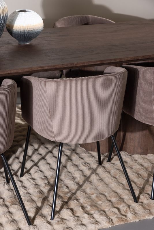 Venture Home Olivia Matbord med Berit Matstol