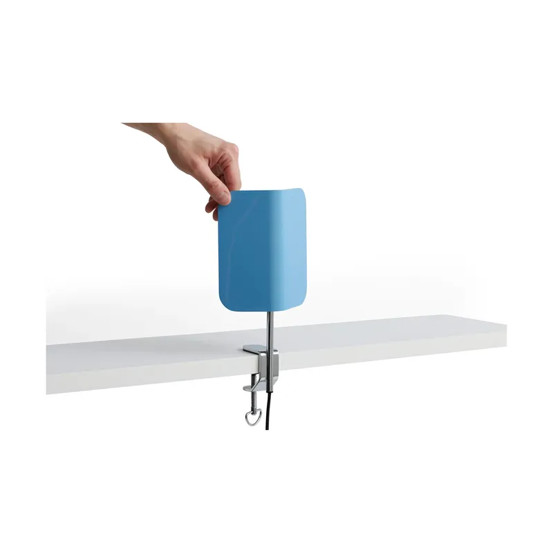 HAY Apex Clip lampa Pastel blue