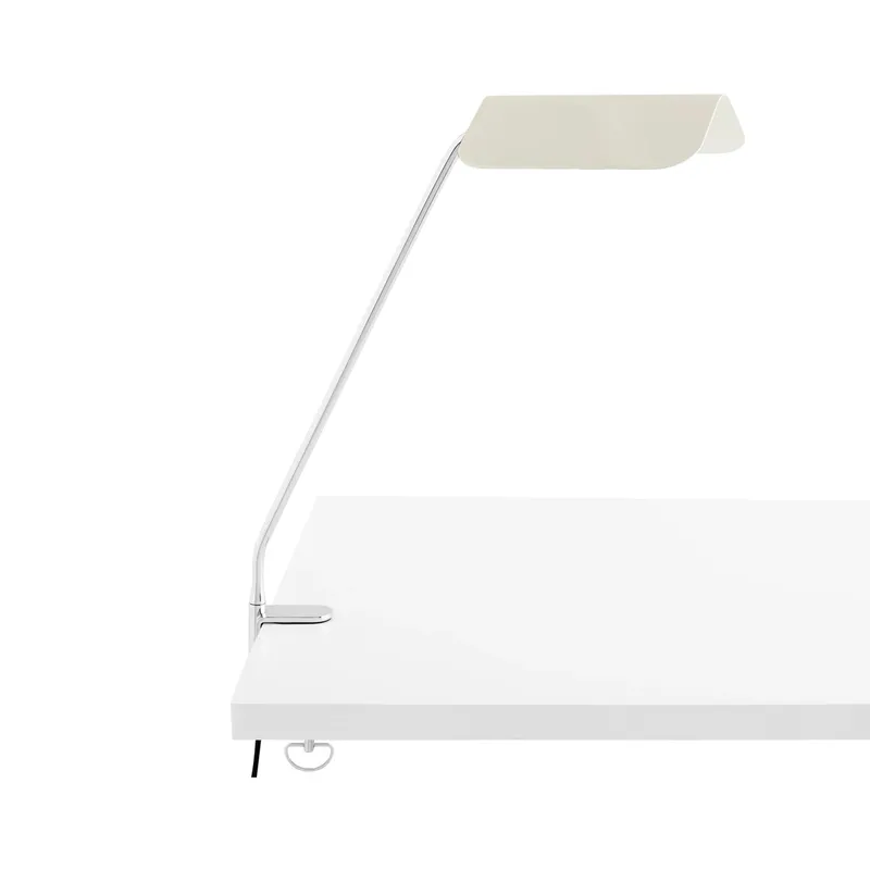 HAY Apex Clip skrivbordslampa Oyster white