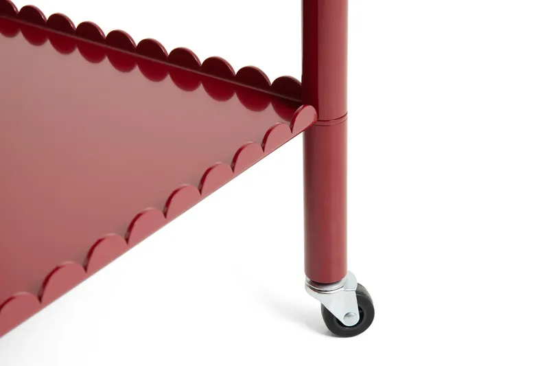 HAY Arcs Trolley High serveringsvagn Auburn red