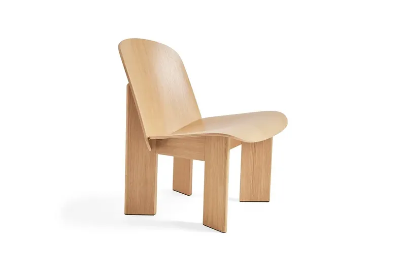 HAY Chisel 85 fåtölj Lacquered oak