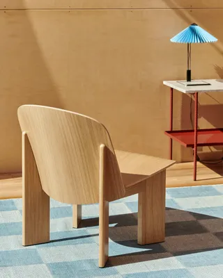 HAY Chisel 85 fåtölj Lacquered oak