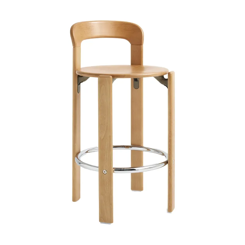 HAY Rey Low barstol Golden, 65 cm