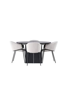 Venture Home Matgrupp Matilda med stolarna Evelina