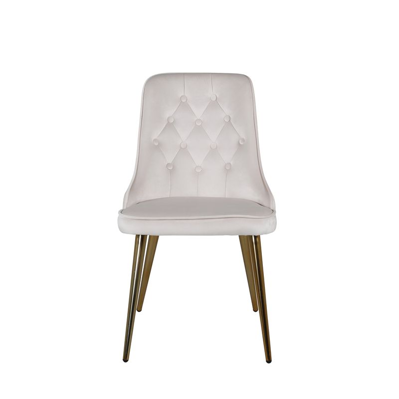 Venture Home Velvet Deluxe Matstol 2-pack