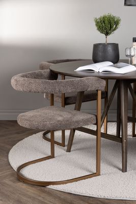 Venture Home Matgrupp Kaseidon med Stolar Morning