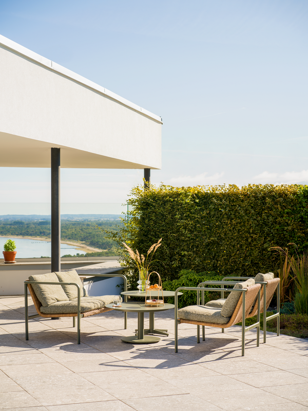 Brafab Motty 2-sits soffa Nordic green / Teddy Verde