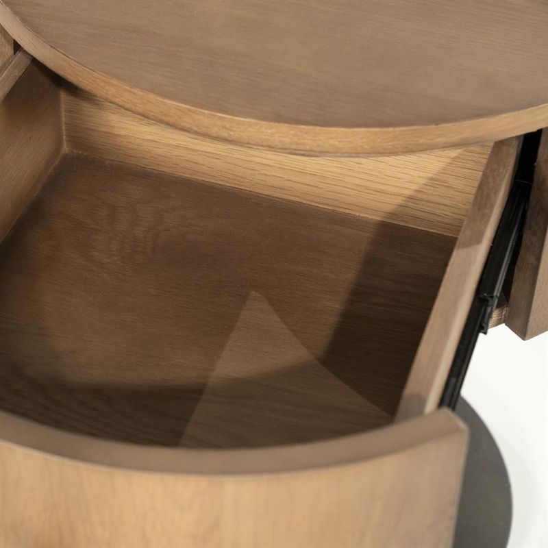 Eleonora Sängbord Skye - Ljusbrun