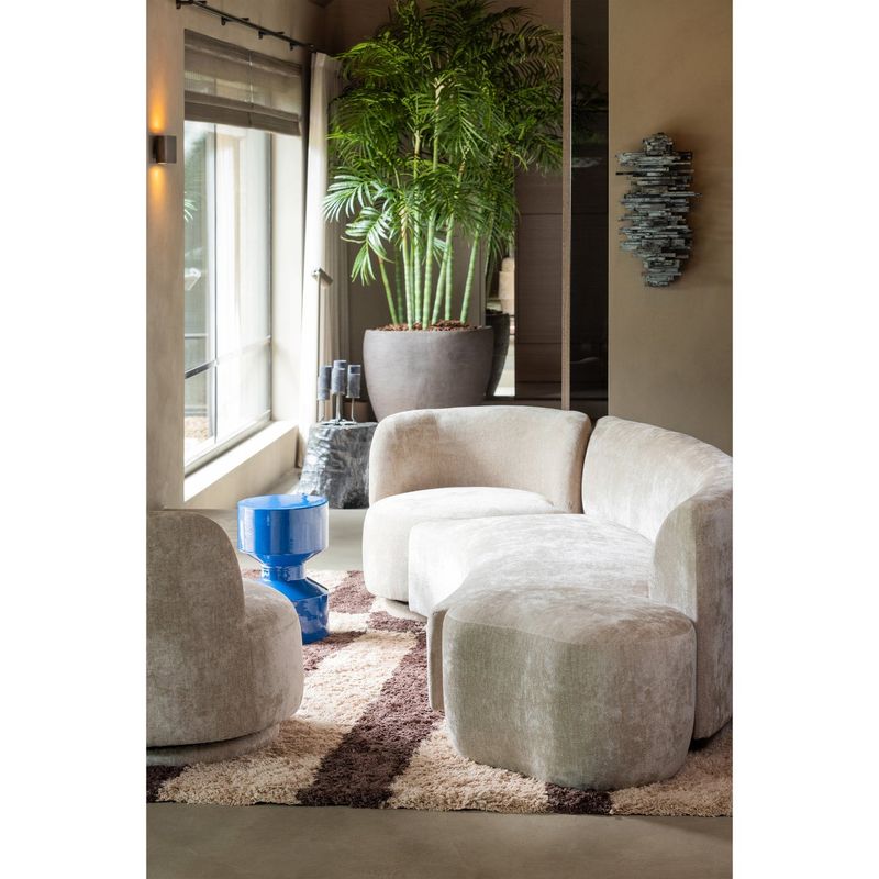 WOOOD Combi-Popular: Soffa + Fåtölj + Puff Natural