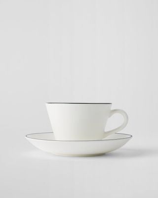 Gustavsberg NATUR Snövit, Kaffegods, kon