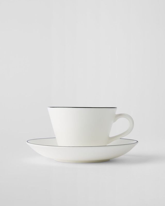 Gustavsberg NATUR Snövit, Kaffegods, kon