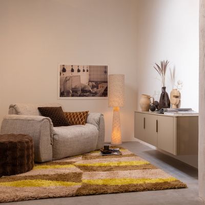 WOOOD Gunnar TV-bänk 154 cm i furu, lerfärgad