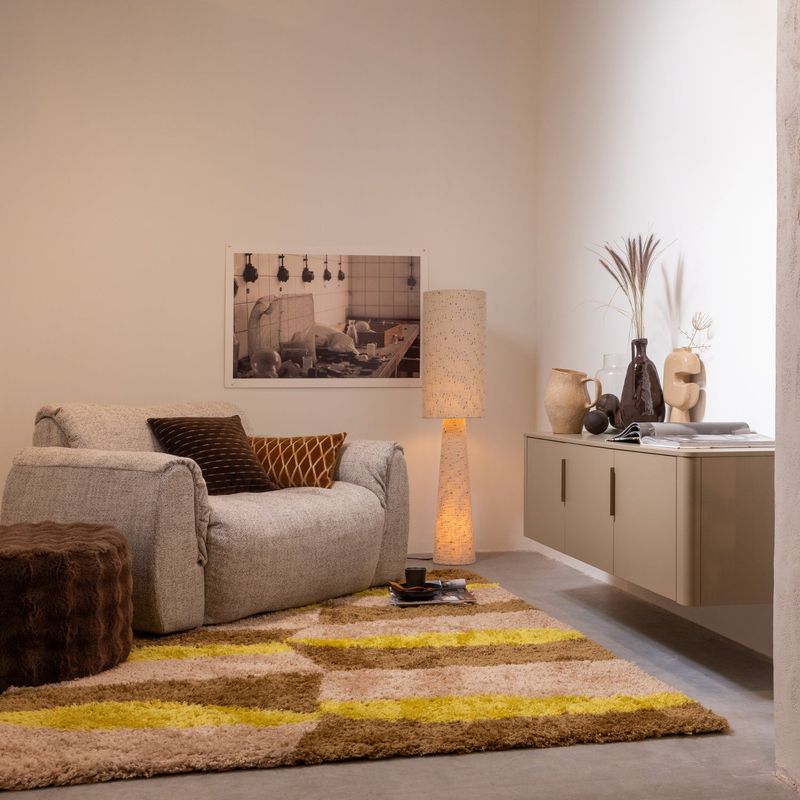 WOOOD Gunnar TV-bänk 154 cm i furu, lerfärgad