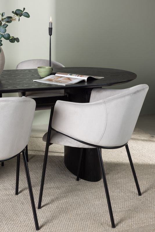 Venture Home Matgrupp Isolde med Stolar Evelina