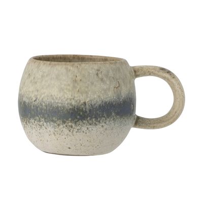 Bloomingville Elia Mugg, Grön, Stengods - 12-pack