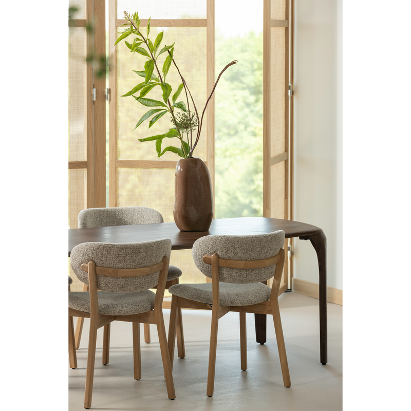 WOOOD Fiore Matbord Mangoträ Mörkbrun 230x95 cm