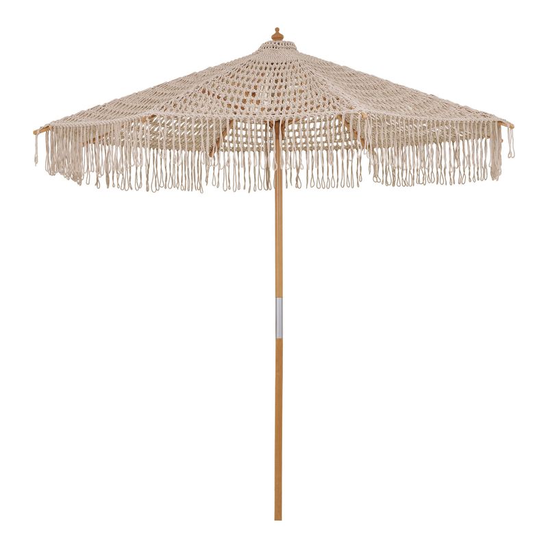 House Nordic Martos Stickad Paraply Beige