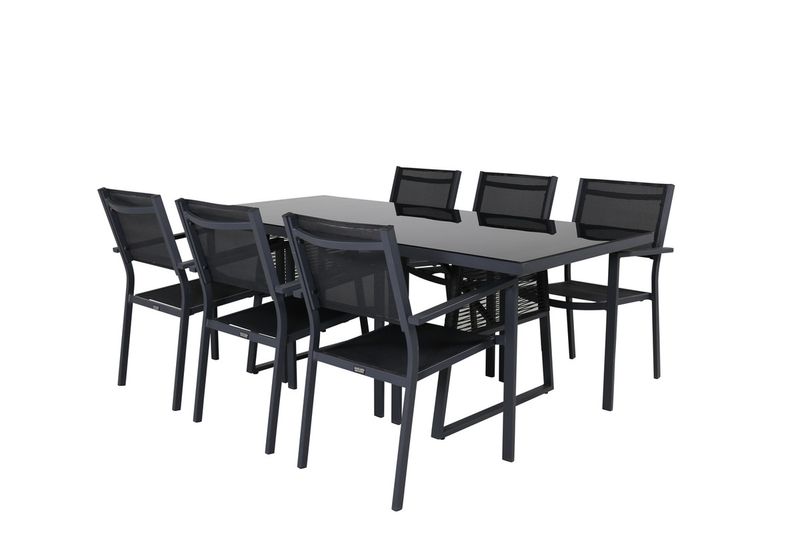 Venture Home Dallas, Copacabana Matgrupp Svart