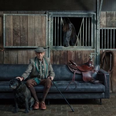 WOOOD Rodeo Classic Soffa 3-sits Eco Läder Svart