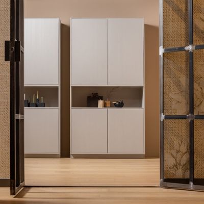 WOOOD Finca Förvaringsskåp 110 cm i Grå Furu [FSC]