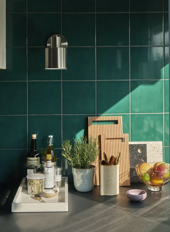 Hübsch Fuse Vägglampa Nickel