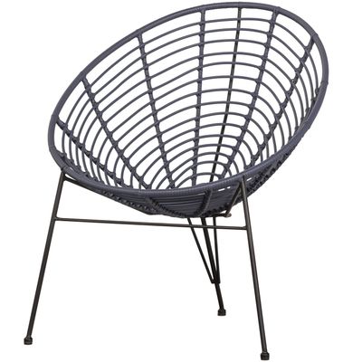 WOOOD Jane Loungestol Trädgård Inkt 2 st