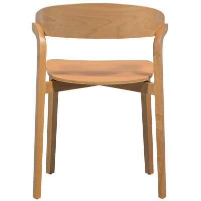 WOOOD Cras Matstol i Askfaner Natur 2 st