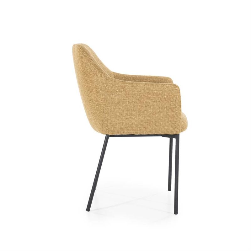 Eleonora Fåtölj Paul - Senapsgul Linea