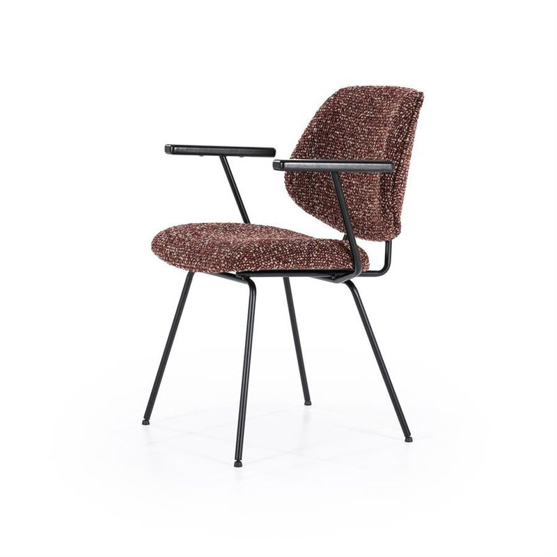 Eleonora Stol Jon med armstöd - Röd Maywood