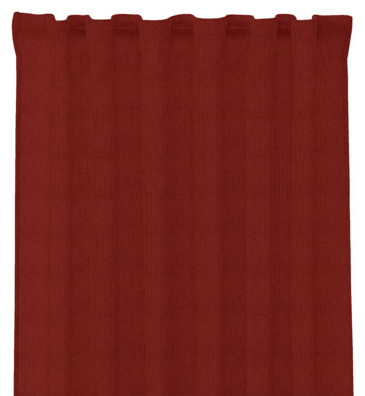 Redlunds Eddie Multilängd Mörkröd 2x140x250 cm