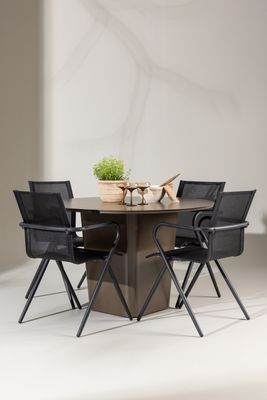 Venture Home Santa Fe Rund Matgrupp