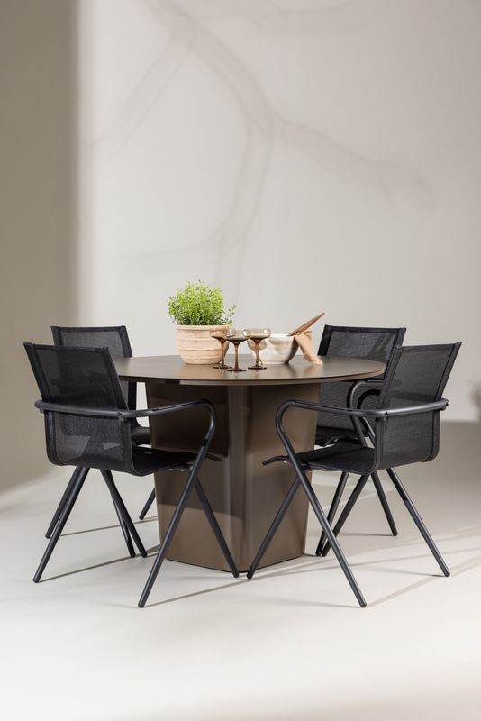 Venture Home Santa Fe Rund Matgrupp