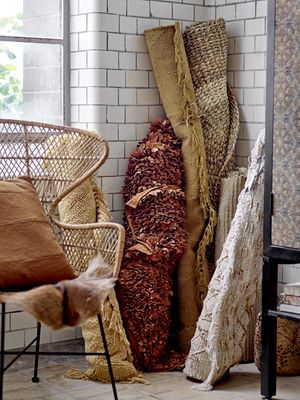 Bloomingville Rupen matta, natur, jute