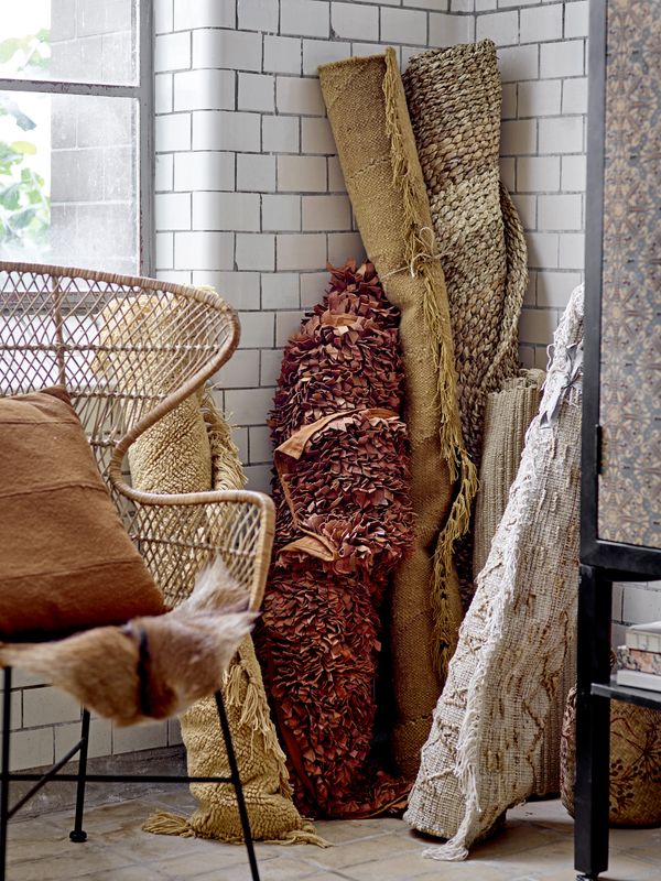 Bloomingville Rupen matta, natur, jute