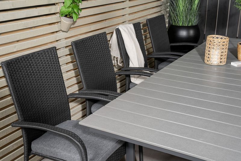 Venture Home Levels, Anna Matgrupp Svart Grå