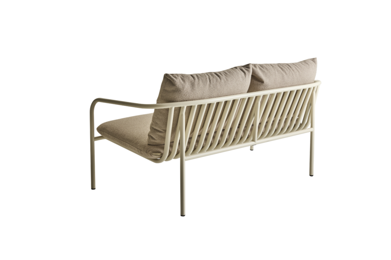 Brafab Bendt Soffa Teddy Beige/Pearl White