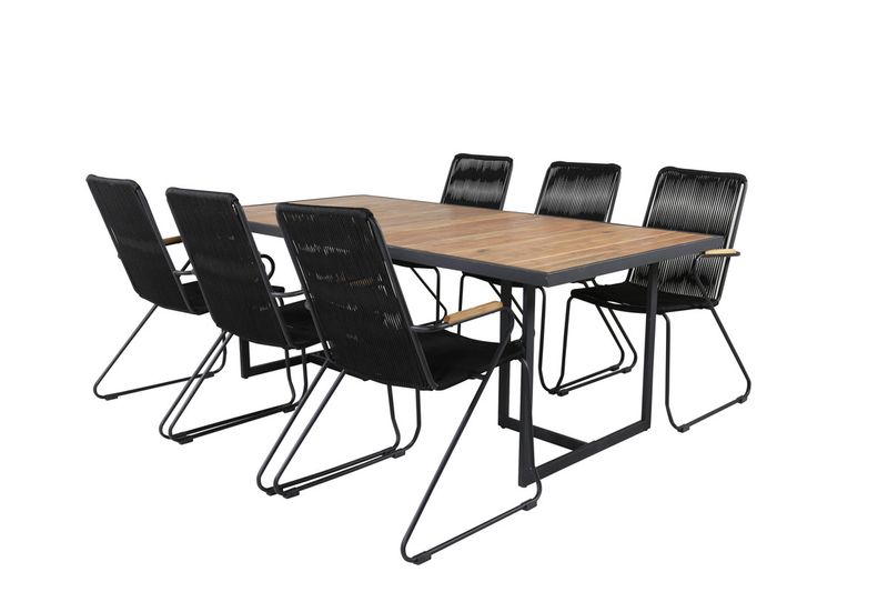 Venture Home Khung, Bois Matgrupp Svart Natur