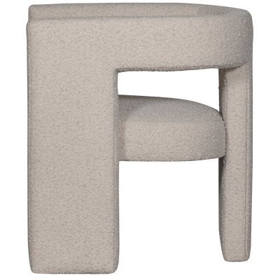 WOOOD Tiwa Fåtölj Bouclé Beige