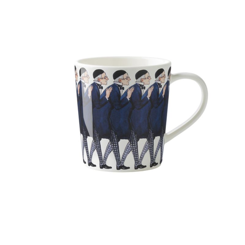 Design House Stockholm Elsa Beskow Mugg Uncle Blue 40 cl med öra