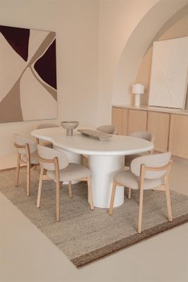 Eleonora Stol Mikky Natur - Taupe