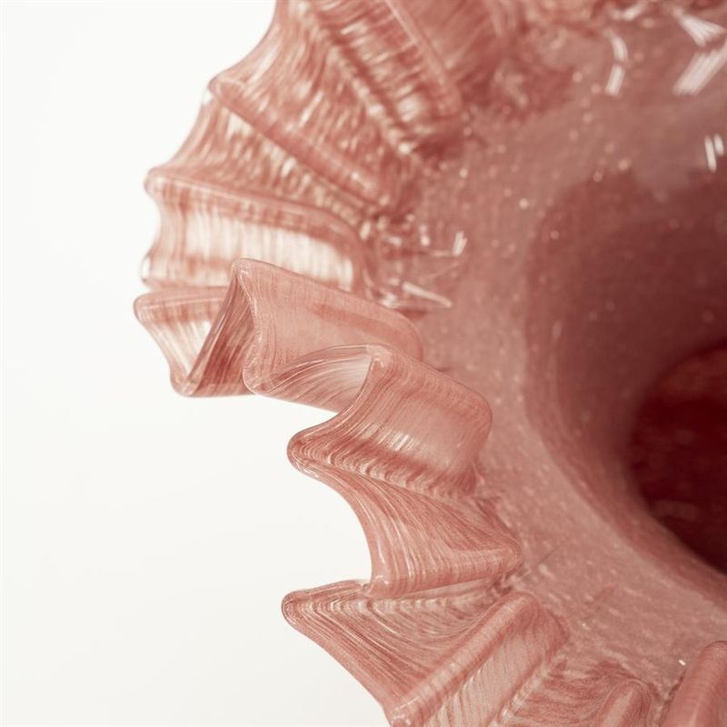 By Boo Bae - Burgundy Röd Glasvas