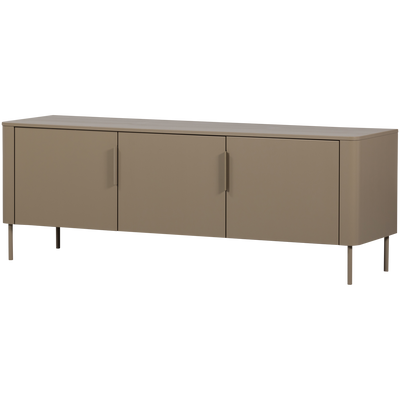 WOOOD Gunnar TV-bänk 154 cm i furu, lerfärgad