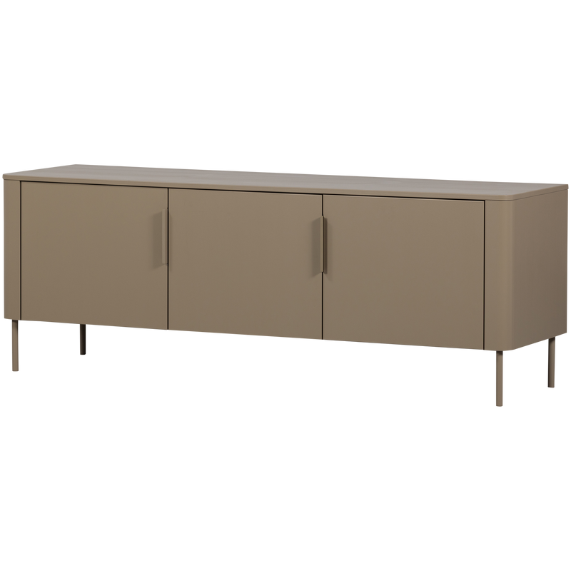 WOOOD Gunnar TV-bänk 154 cm i furu, lerfärgad