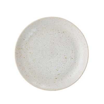 Bloomingville Taupe Tallrik, Grå, Stengods - 12-pack
