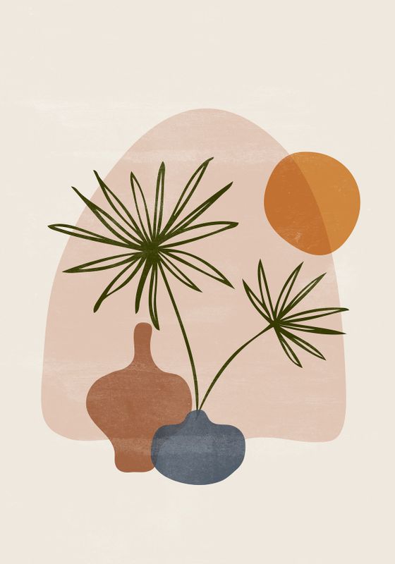 Venture Home Wonderland Poster Beige