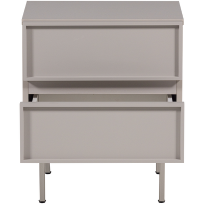 WOOOD Tours Nattduksbord med 2 Lådor i Sand