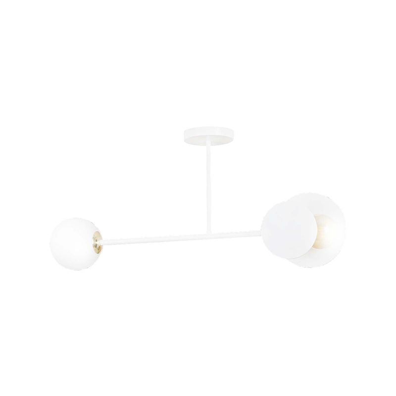 Emibig Lighting Taklampa MINERVA 2 VIT