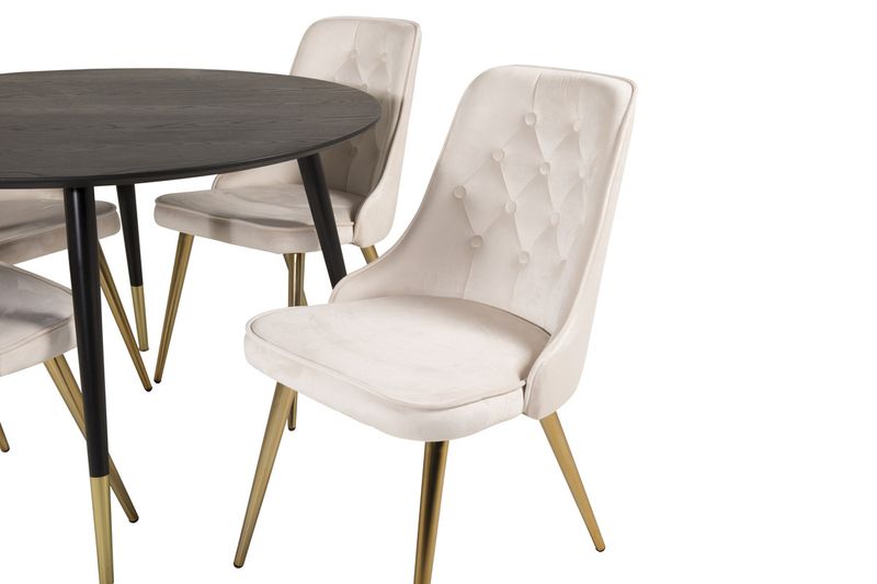 Venture Home Matgrupp Dipp med stolarna Velvet Deluxe