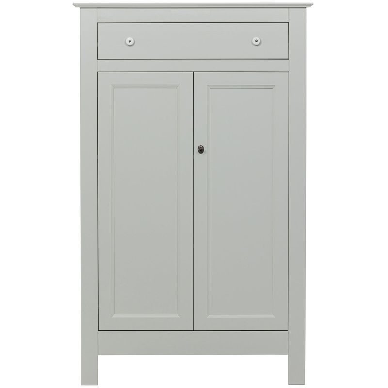 WOOOD Eva Skåp i Mistgrå Färg [FSC-certifierad]