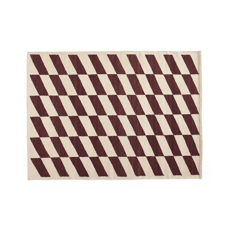 HAY Shift Kelim matta, Burgundy